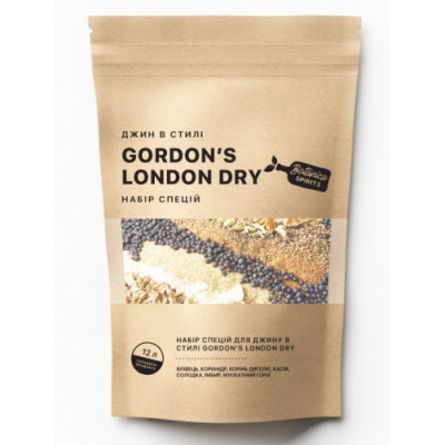 Джин в стилі "Gordon's London Dry" Набір спецій для міцного напою
