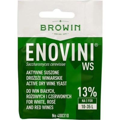 Винні дріжджі Browin Enovini WS для столових вин 7г 