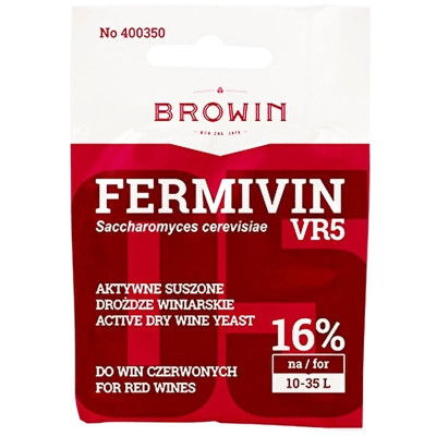 Винні дріжджі Fermivin VR5 Browin Винні дріжджі Fermivin VR5 Browin
