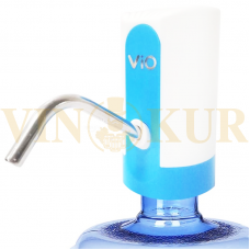 ViO E9 blue, Електропомпа для води з зарядкою, біла з блакитним