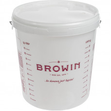 Ємність для бродіння (ферментер) з кришкою і шкалою 15 л, BROWIN