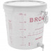 Ємність для бродіння (ферментер) BROWIN з кришкою і краном 30 л