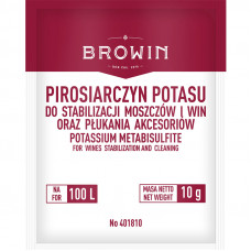 Метабісульфіт (піросульфіт) калію BROWIN, 10г