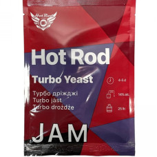 Спиртові турбо дріжджі Hot Rod Jam на 25 л для фруктових браг, 69г