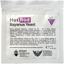 Винні дріжджі Hot Rod Bayanus, 10г