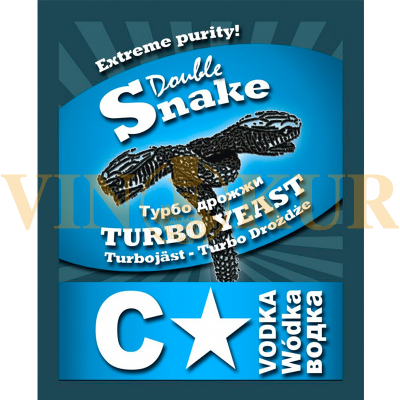 Турбо дріжджі DOUBLE SNAKE C-STAR VODKA, 66г