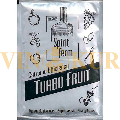 Дріжджі спиртові сухі Spiritferm Turbo FRUIT, 40г