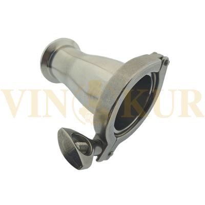 Кламповый концентричний перехідник 2"/3"