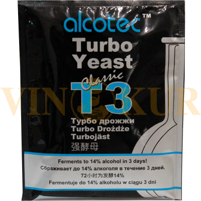 Турбо дріжджі Alcotec T3, 120г