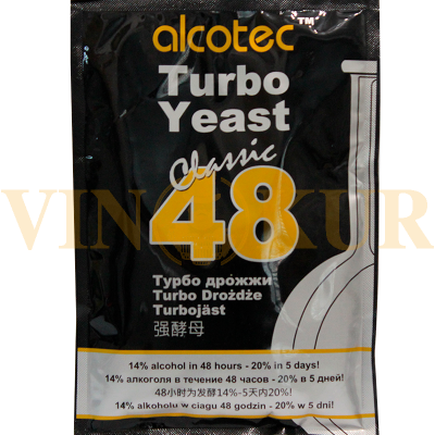 Дріжджі Alcotec 48 Turbo Classic, 130г