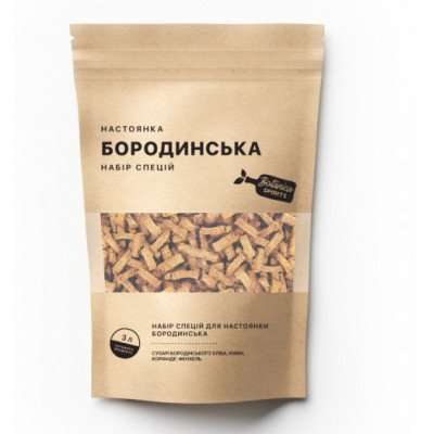 "Бородинська" Набір спецій для напою (3 л) "Бородинська" Набір спецій для напою (3 л)