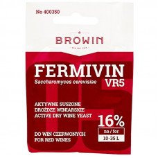 Винні дріжджі Fermivin VR5 Browin
