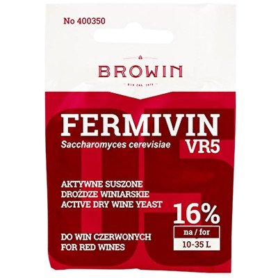 Винні дріжджі Fermivin VR5 Browin