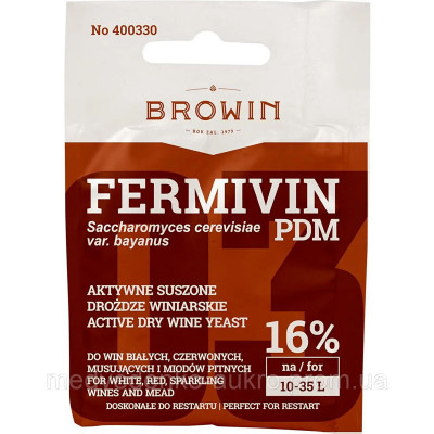Винні дріжджі Browin Fermivin PDM 7г  