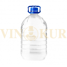 Бутель для води ПЕТ: 6 л, (комплект з кришкою і ручкою)