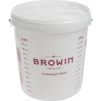 Ємність для бродіння (ферментер) з кришкою і шкалою 15 л, BROWIN