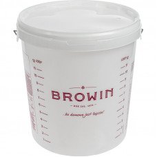 Ємність для бродіння (ферментер) з кришкою і шкалою 15 л, BROWIN