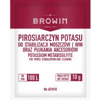Метабісульфіт (піросульфіт) калію BROWIN, 10г