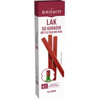 Сургуч восковий BROWIN для герметизації пляшок 300г, 6 шт