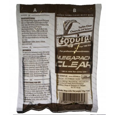 COOBRA Megapack Clear 100л, 115 г