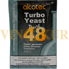 Турбо дріжджі Alcotec 48 Turbo Yeast Pure, 135г
