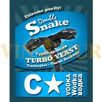Турбо дріжджі DOUBLE SNAKE C-STAR VODKA, 66г