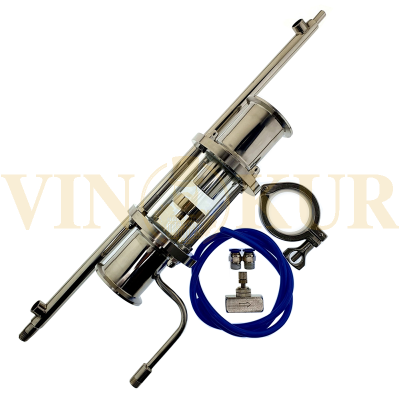 Кламповый вузол відбору по рідини Kors Gold Moonshine Vizual 2"