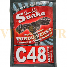 Турбо дріжджі Double Snake C48 Turbo, 130г